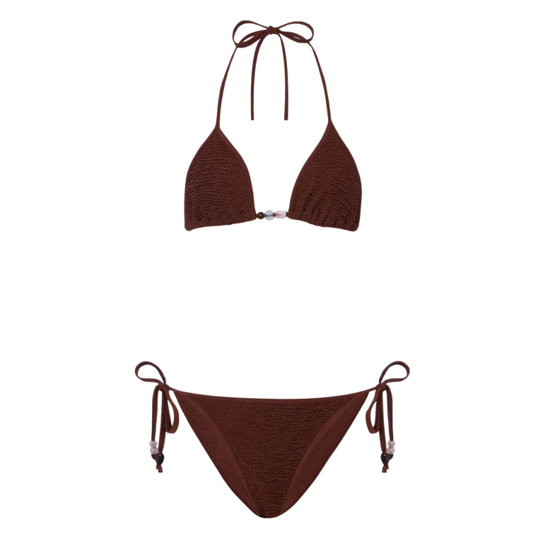 Hunza G Gina Beaded Bikini