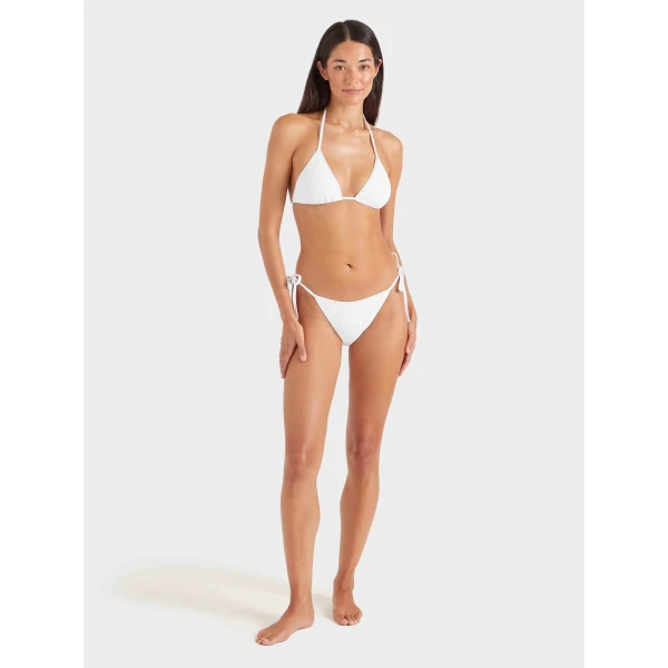 White - Hunza G Crinkle Swimwear - One Size - Shop at Luxury Shoes 
