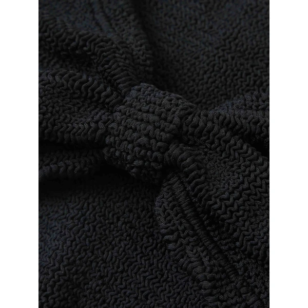 Black - Hunza G Crinkle Swimwear - One Size - Shop at Luxury Shoes 