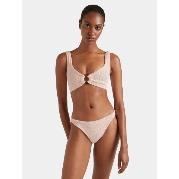 Blush - Hunza G Crinkle Swimwear - One Size - Shop at Luxury Shoes 