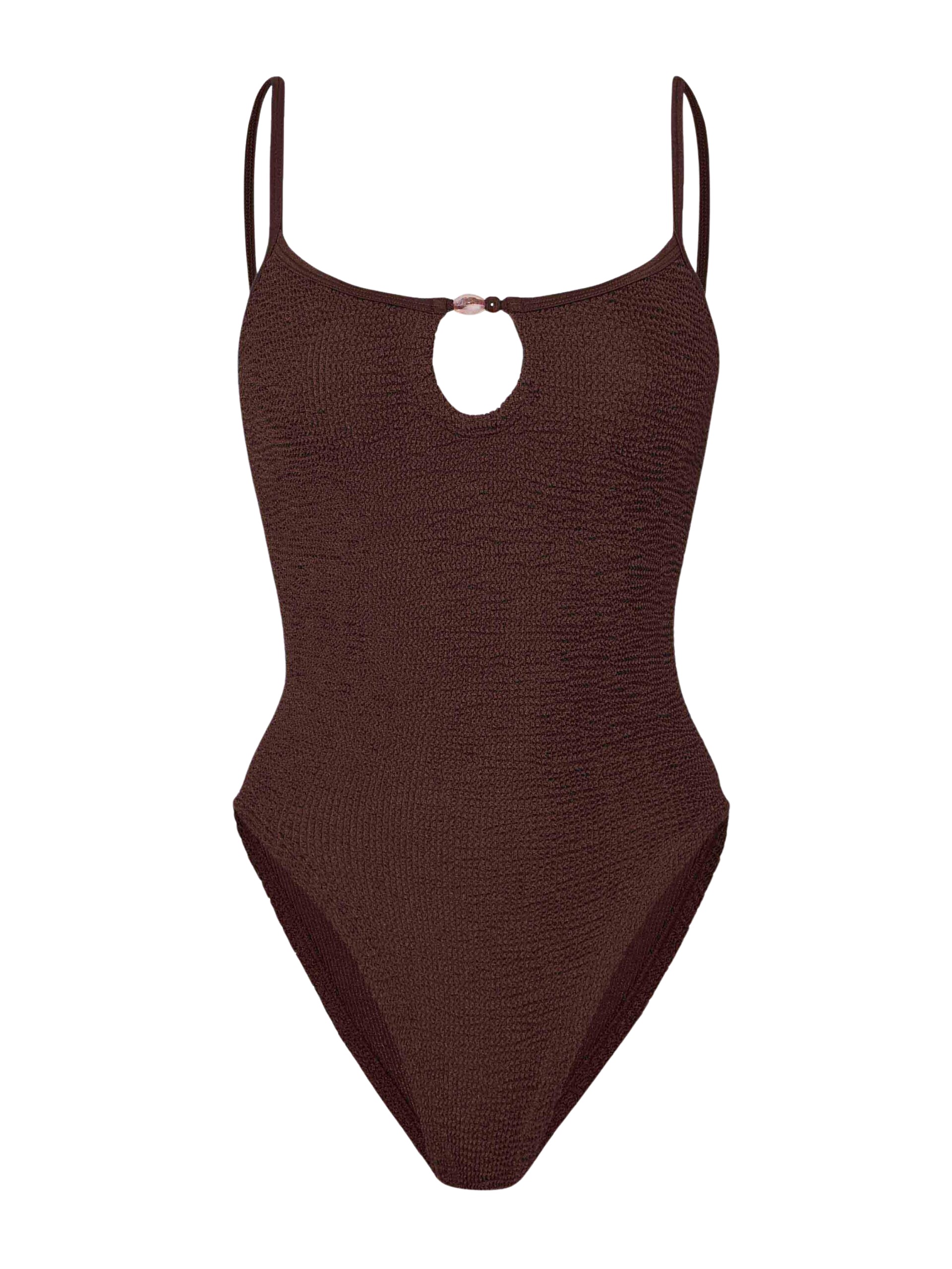 Hunza G Mia Beaded Swim
Metallic Chocolate