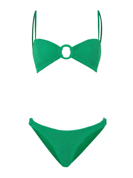 Hunza G Misty Bikini With Tonal Hoops