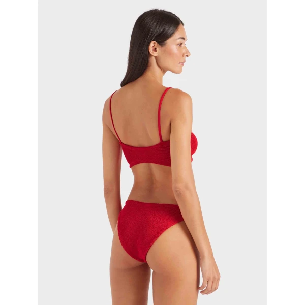 Hunza G Misty Bikini With Tonal Hoops
