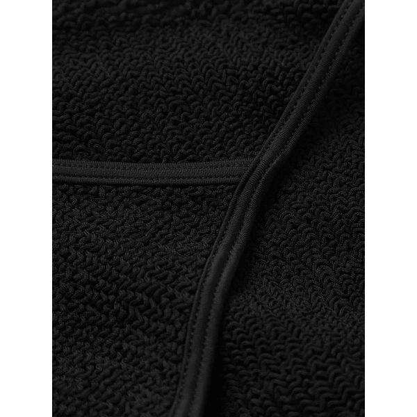 Black - Hunza G Crinkle Swimwear - One Size - Shop at Luxury Shoes 