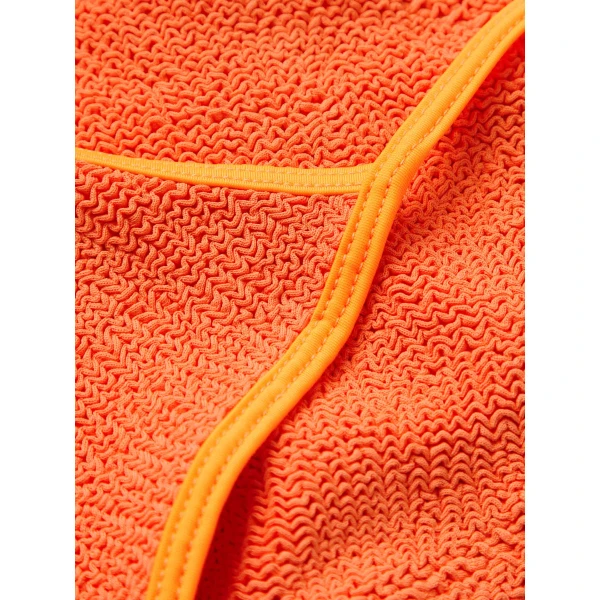 Orange - Hunza G Crinkle Swimwear - One Size - Shop at Luxury Shoes 