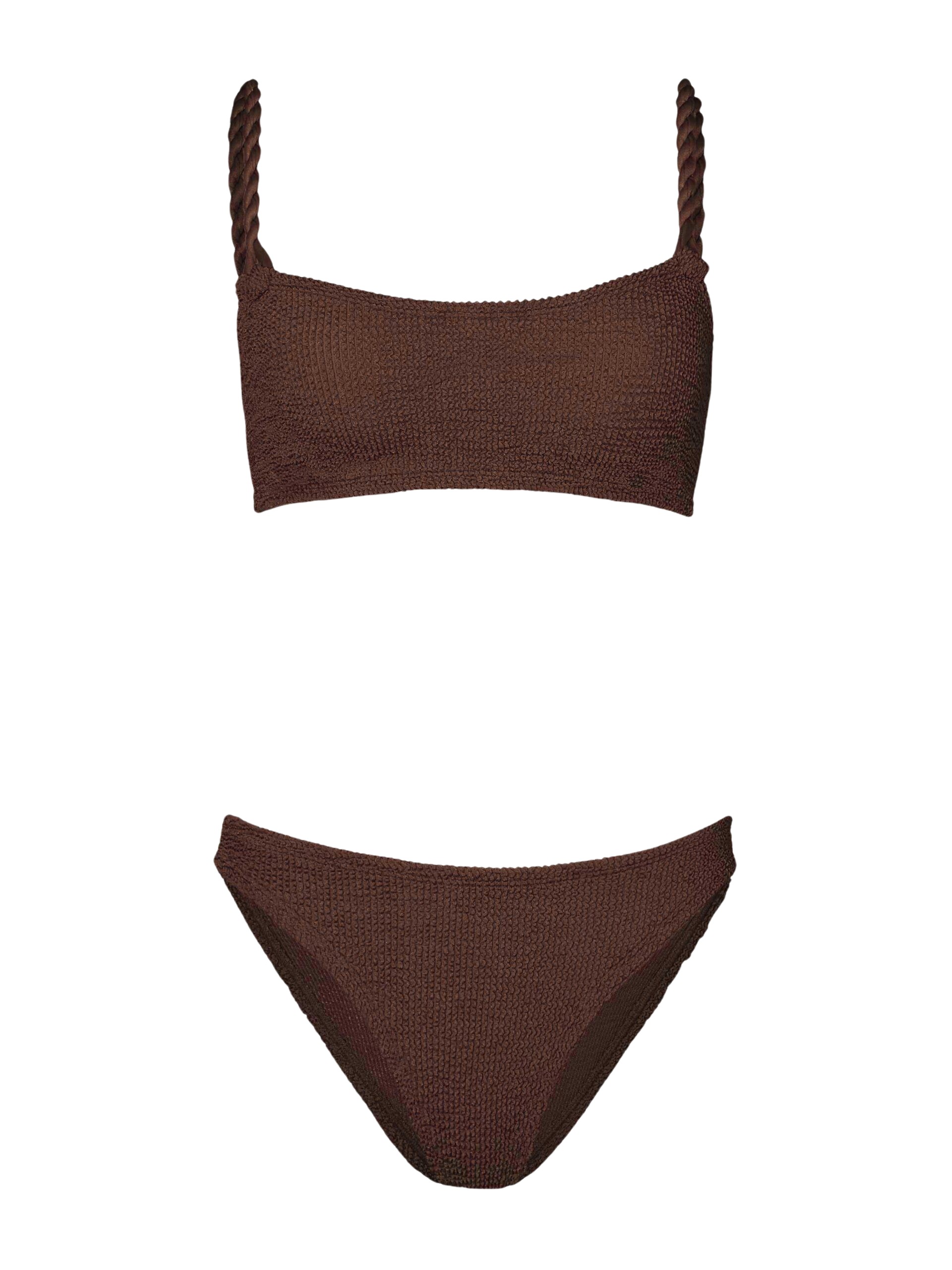 Hunza G Phoebe Bikini
Metallic Chocolate