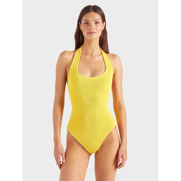 Sunflower - Hunza G Crinkle Swimwear - One Size - Shop at Luxury Shoes 
