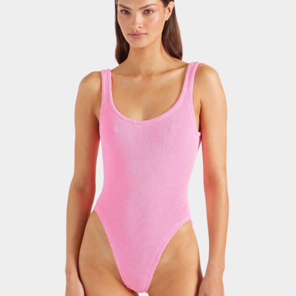 Hunza G Square Neck Swim
Bubblegum, view 2