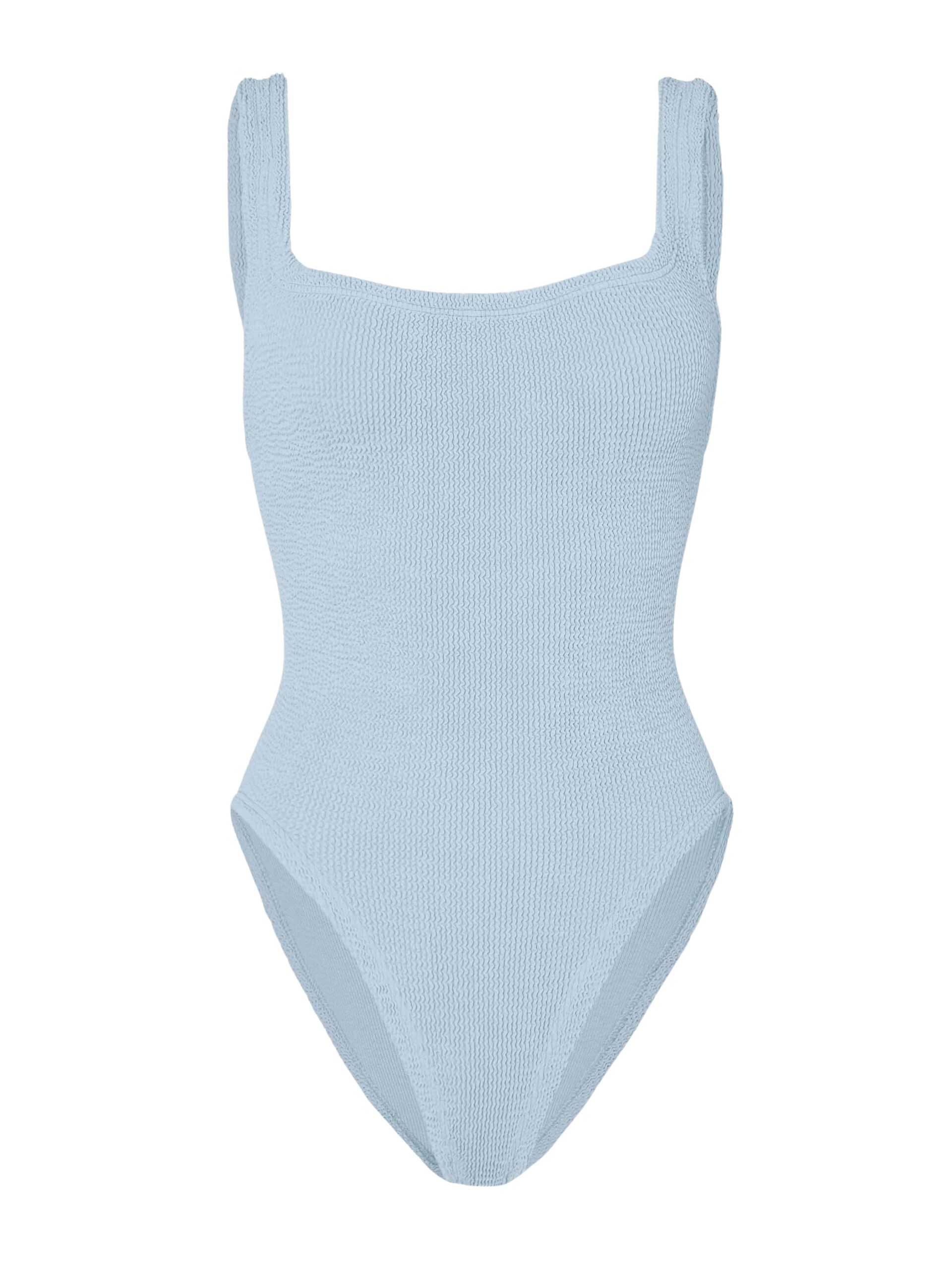 Hunza G Square Neck Swim
Metallic Ice Blue