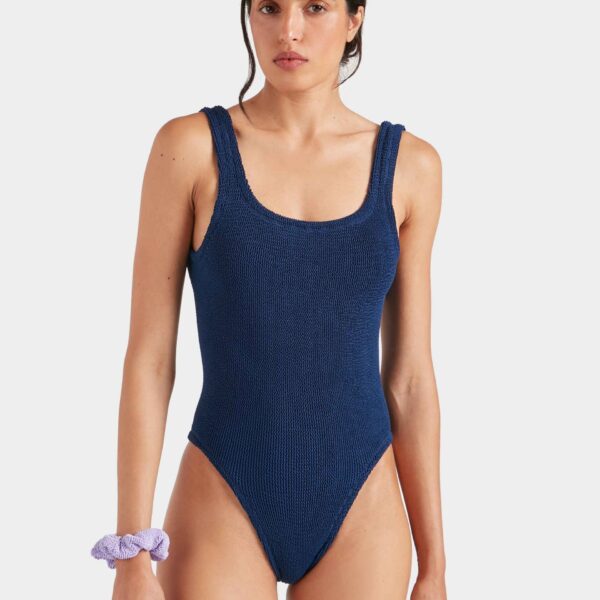 Hunza G Square Neck Swim
Navy, view 2