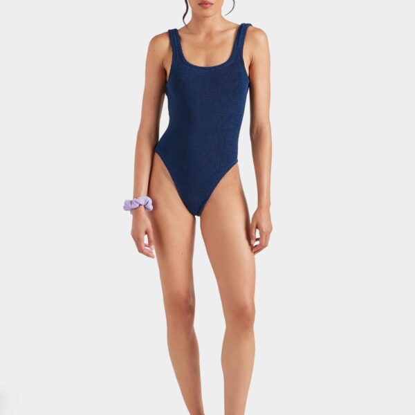Hunza G Square Neck Swim
Navy, view 5