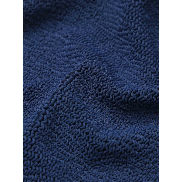 Navy - Hunza G Crinkle Swimwear - One Size - Shop at Luxury Shoes 