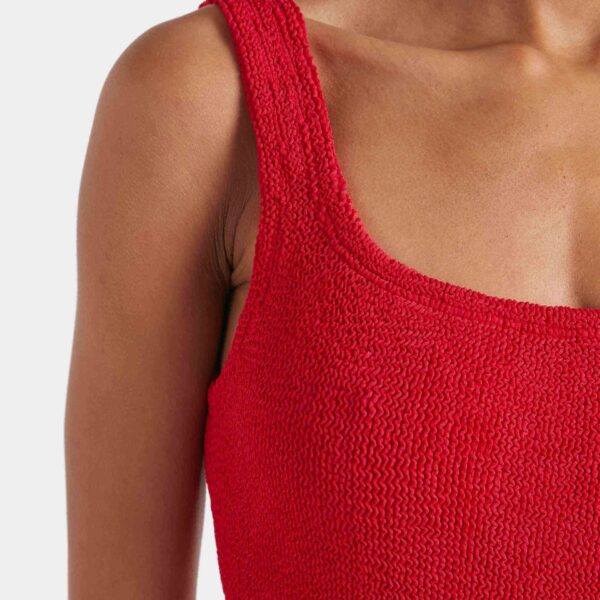 Hunza G Square Neck Swim
Red, view 4