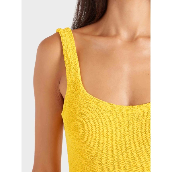 Sunflower - Hunza G Crinkle Swimwear - One Size - Shop at Luxury Shoes 