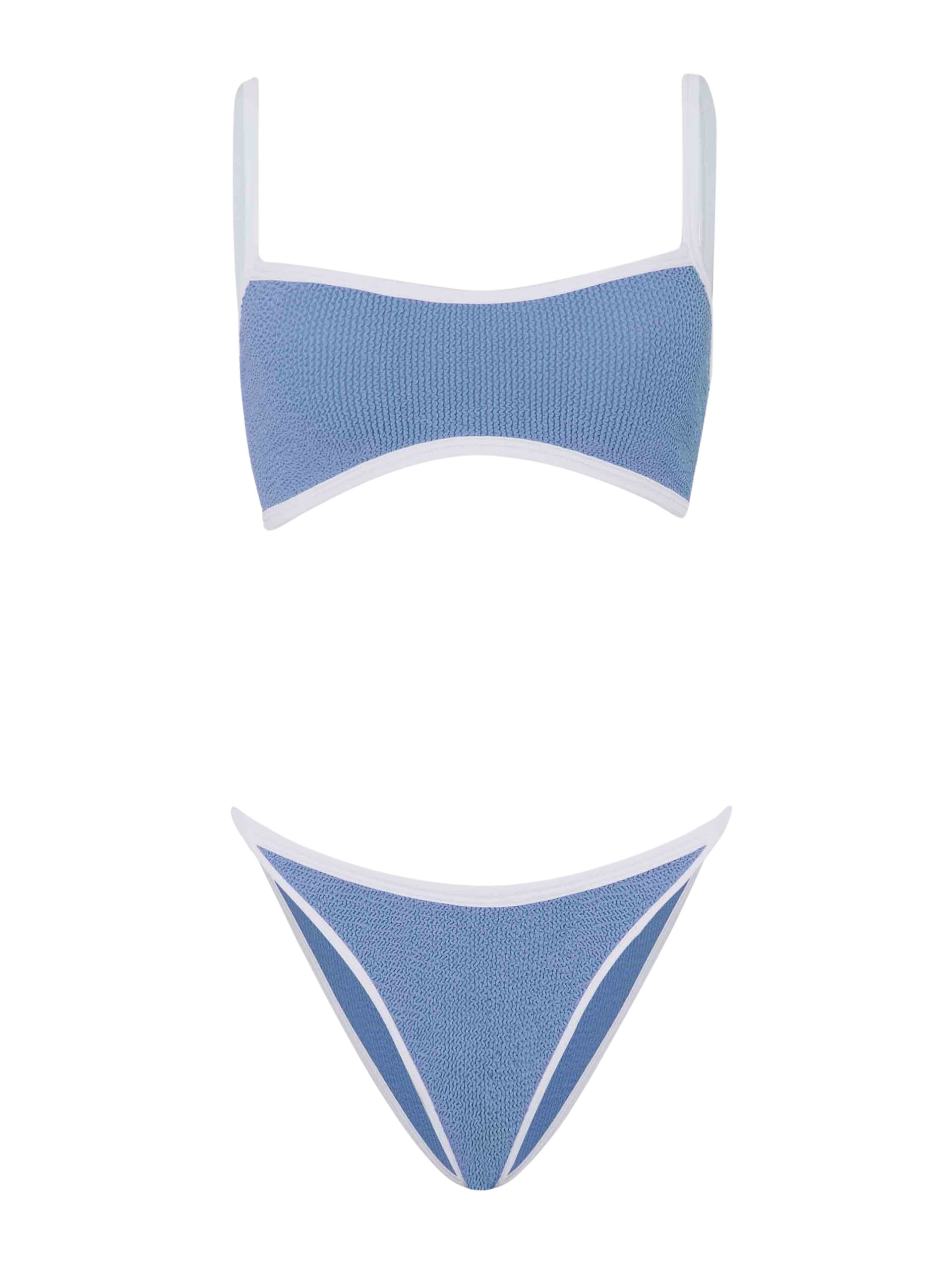 Hunza G Tyler Bikini
Cornflower/White