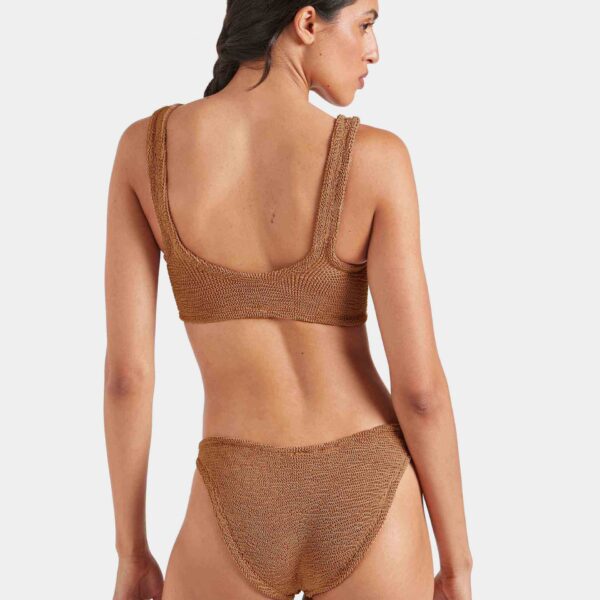 Hunza G Xandra Bikini
Metallic Cocoa, view 3