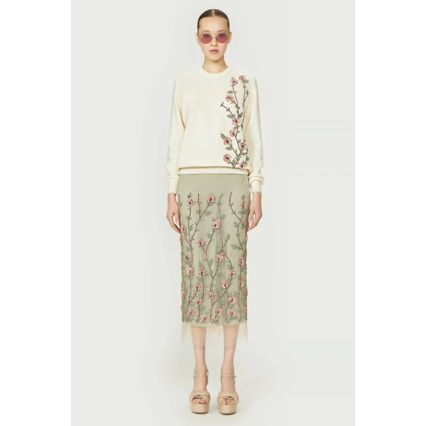 Costarellos Knitwear - Romantic Greek Lace - Shop at Luxury Shoes 