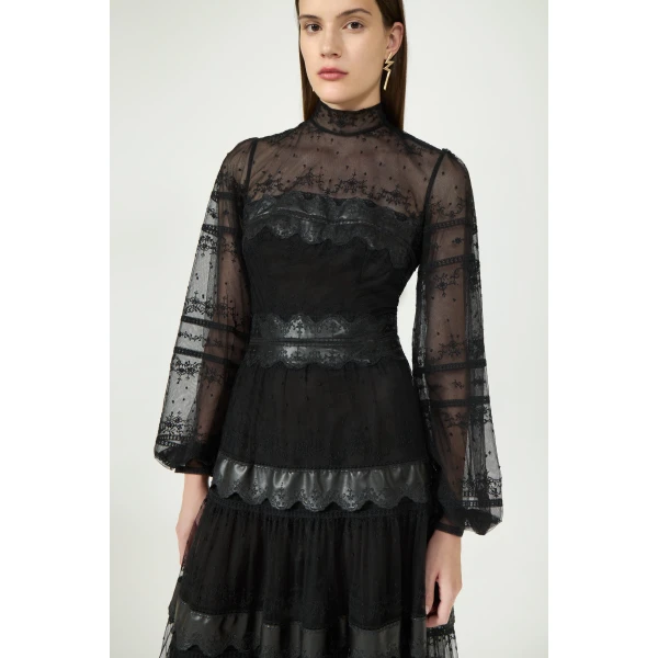 Costarellos Dresses - Romantic Greek Lace - Shop at Luxury Shoes 