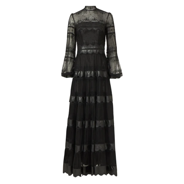 Costarellos Dresses - Romantic Greek Lace - Shop at Luxury Shoes 