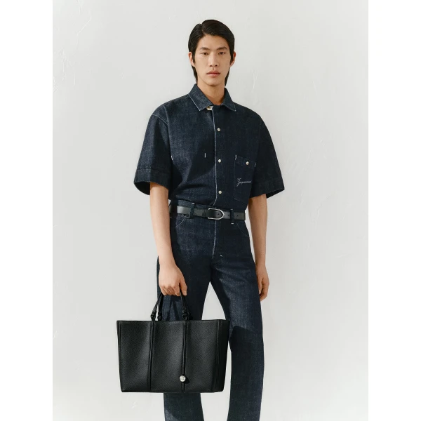 Jacquemus The Marino horizontal shopper bag - Jacquemus Totes & Top-Handle Bags - Le Chiquito Style - Shop at Luxury Shoes 