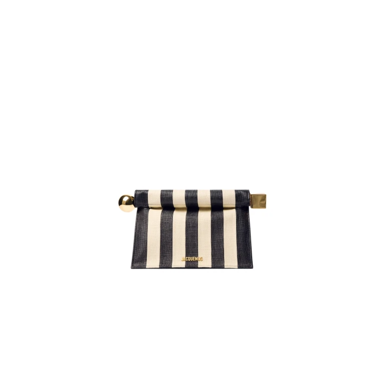 Jacquemus The Rond Carré clutch - Jacquemus Clutch Bags - Le Chiquito Style - Shop at Luxury Shoes 