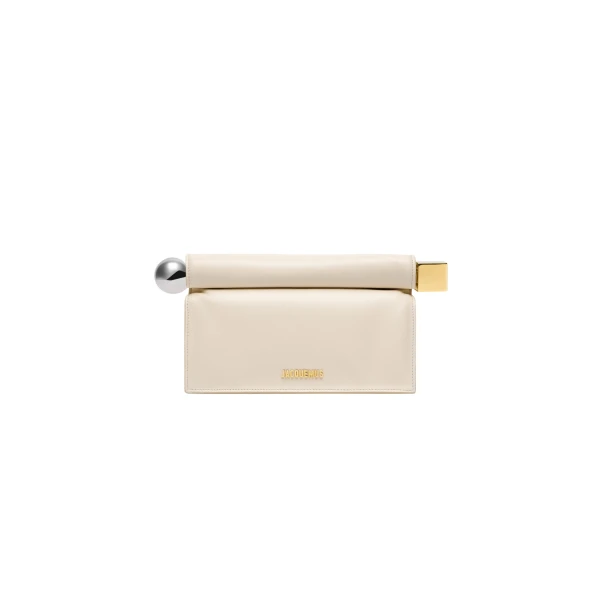 Jacquemus The Rond Carré clutch - Jacquemus Clutch Bags - Le Chiquito Style - Shop at Luxury Shoes 