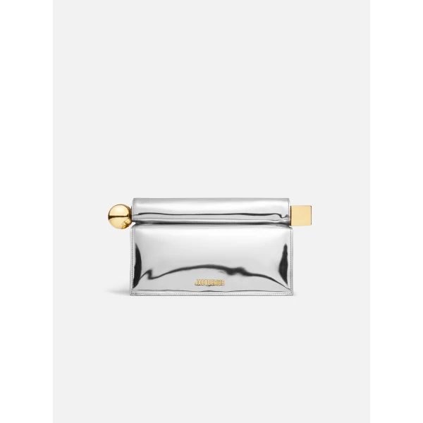 Jacquemus The Rond Carré clutch - Jacquemus Clutch Bags - Le Chiquito Style - Shop at Luxury Shoes 