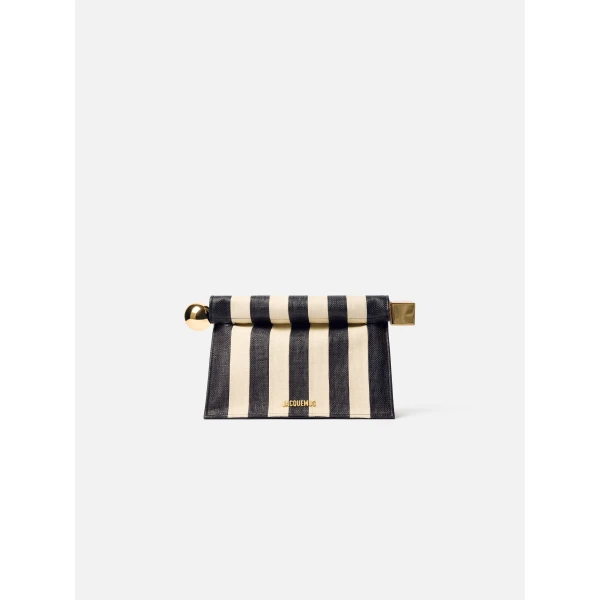 Jacquemus The Rond Carré clutch - Jacquemus Clutch Bags - Le Chiquito Style - Shop at Luxury Shoes 