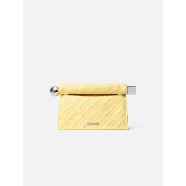 Jacquemus The Rond Carré clutch - Jacquemus Clutch Bags - Le Chiquito Style - Shop at Luxury Shoes 