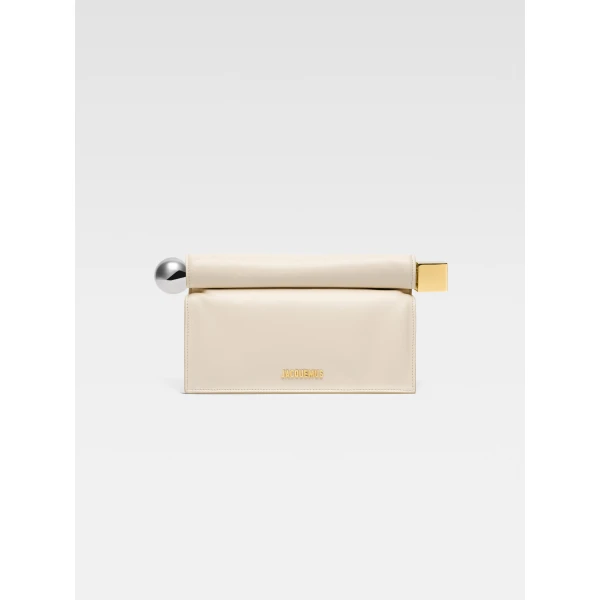 Jacquemus The Rond Carré clutch - Jacquemus Clutch Bags - Le Chiquito Style - Shop at Luxury Shoes 