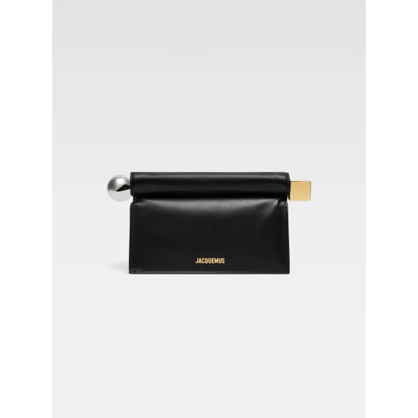 Jacquemus The Rond Carré clutch - Jacquemus Clutch Bags - Le Chiquito Style - Shop at Luxury Shoes 
