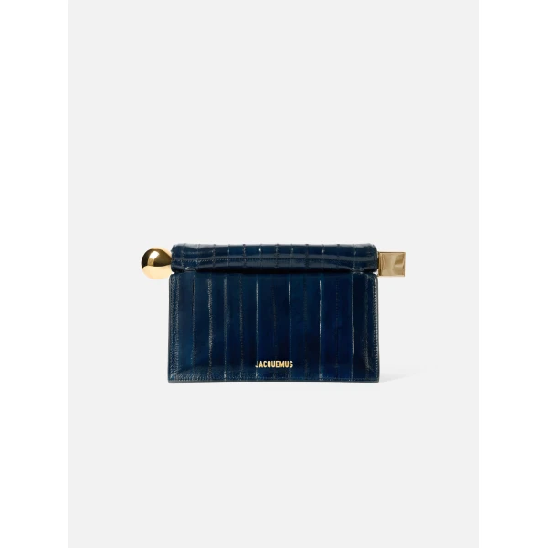Jacquemus The Rond Carré clutch - Jacquemus Clutch Bags - Le Chiquito Style - Shop at Luxury Shoes 