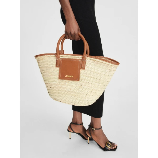 Jacquemus The Soli basket - Jacquemus Totes & Top-Handle Bags - Le Chiquito Style - Shop at Luxury Shoes 