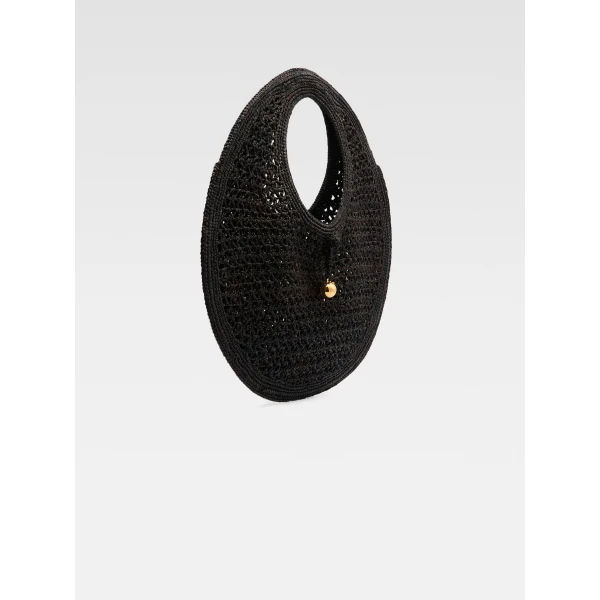 Jacquemus The Spiaggia round bag - Jacquemus Totes & Top-Handle Bags - Le Chiquito Style - Shop at Luxury Shoes 