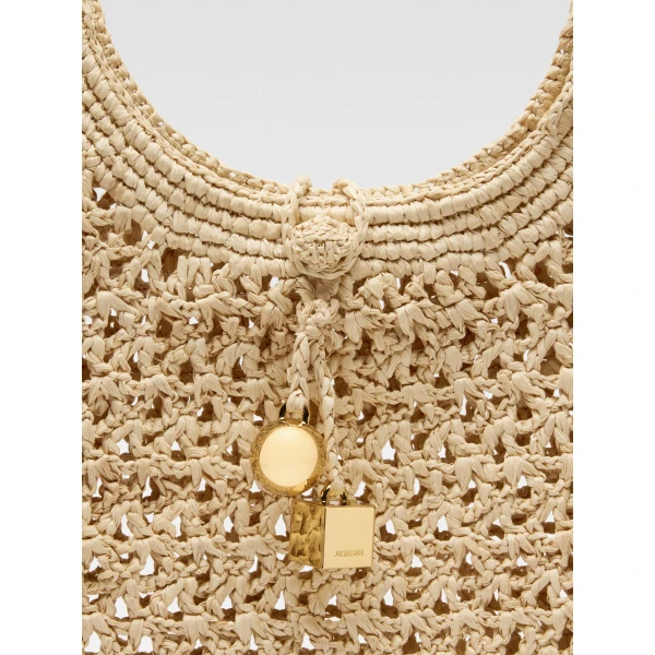 Jacquemus The Spiaggia round bag - Jacquemus Totes & Top-Handle Bags - Le Chiquito Style - Shop at Luxury Shoes 