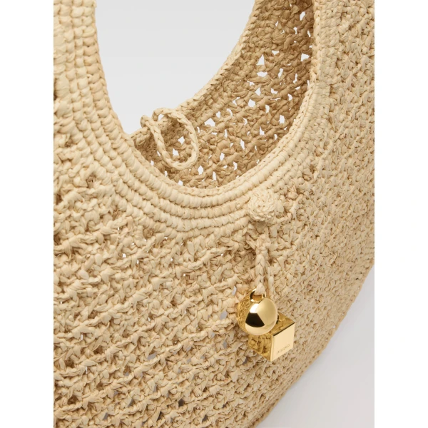 Jacquemus The Spiaggia round bag - Jacquemus Totes & Top-Handle Bags - Le Chiquito Style - Shop at Luxury Shoes 