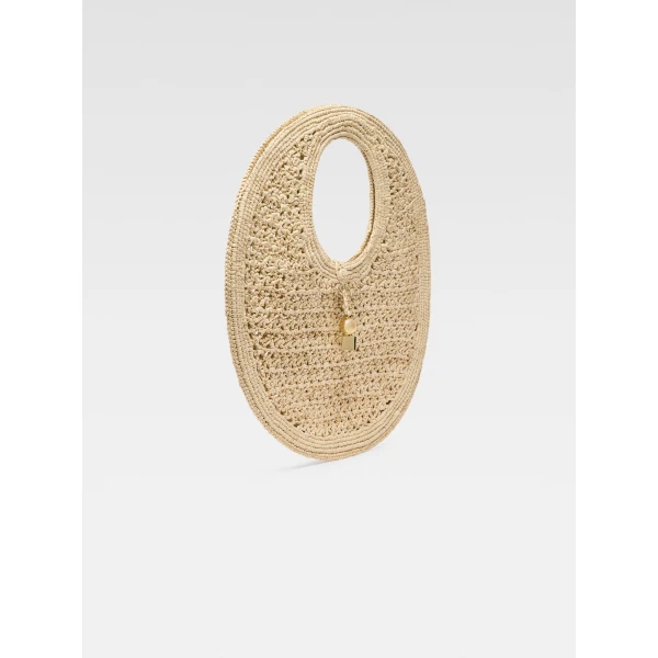 Jacquemus The Spiaggia round bag - Jacquemus Totes & Top-Handle Bags - Le Chiquito Style - Shop at Luxury Shoes 