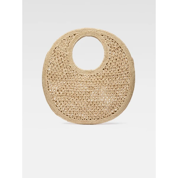 Jacquemus The Spiaggia round bag - Jacquemus Totes & Top-Handle Bags - Le Chiquito Style - Shop at Luxury Shoes 