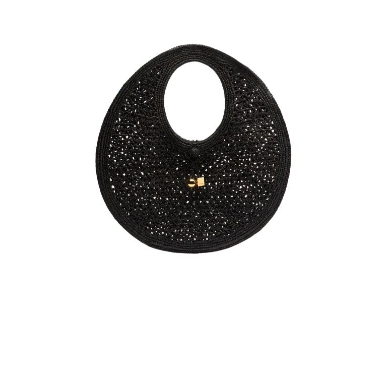 Jacquemus The Spiaggia round bag - Jacquemus Totes & Top-Handle Bags - Le Chiquito Style - Shop at Luxury Shoes 
