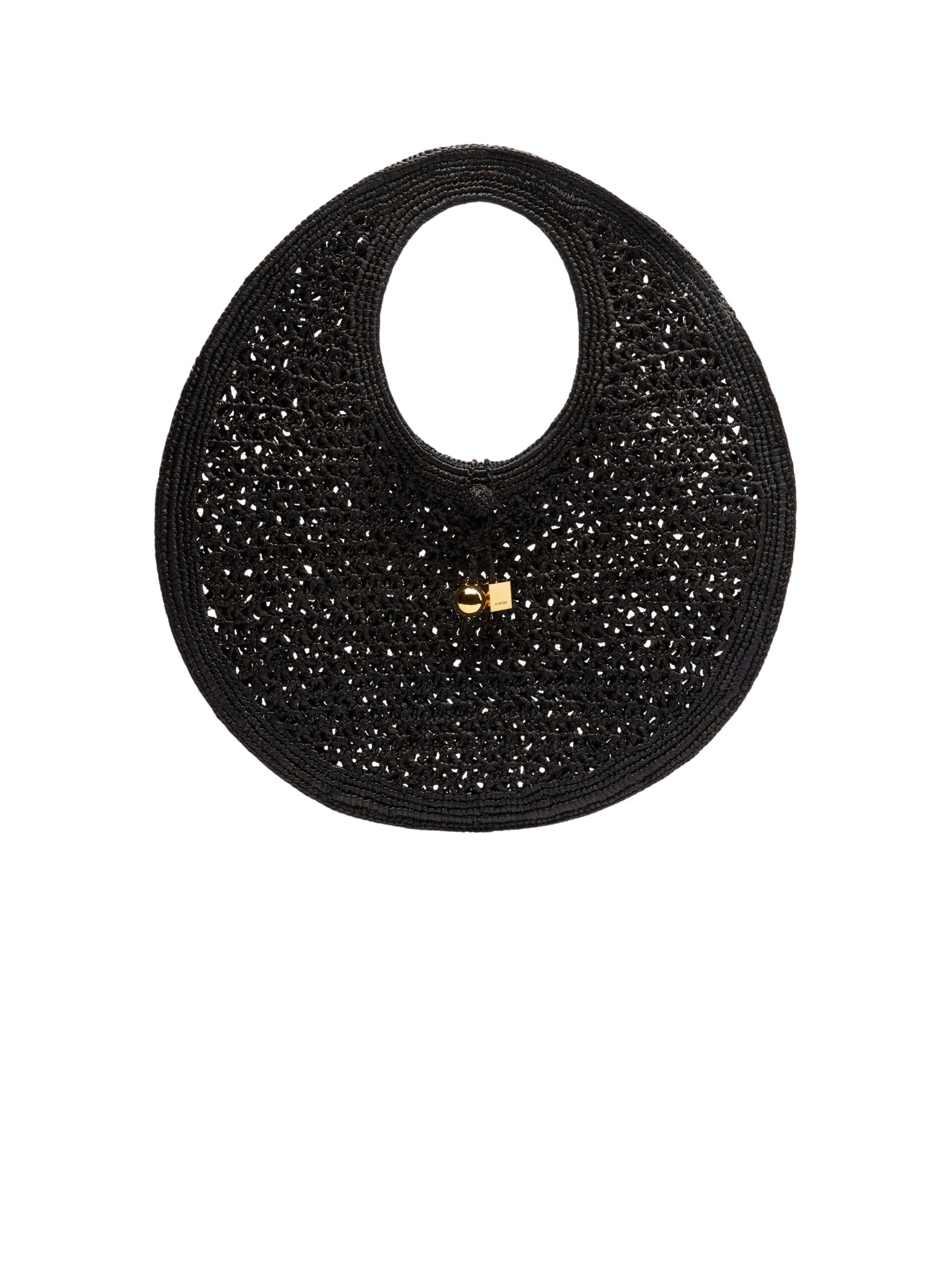 Jacquemus The Spiaggia round bag - Jacquemus Totes & Top-Handle Bags - Le Chiquito Style - Shop at Luxury Shoes 