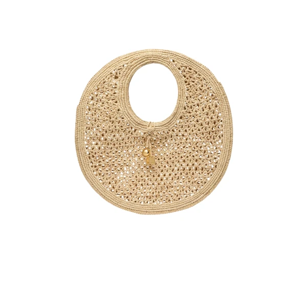 Jacquemus The Spiaggia round bag - Jacquemus Totes & Top-Handle Bags - Le Chiquito Style - Shop at Luxury Shoes 