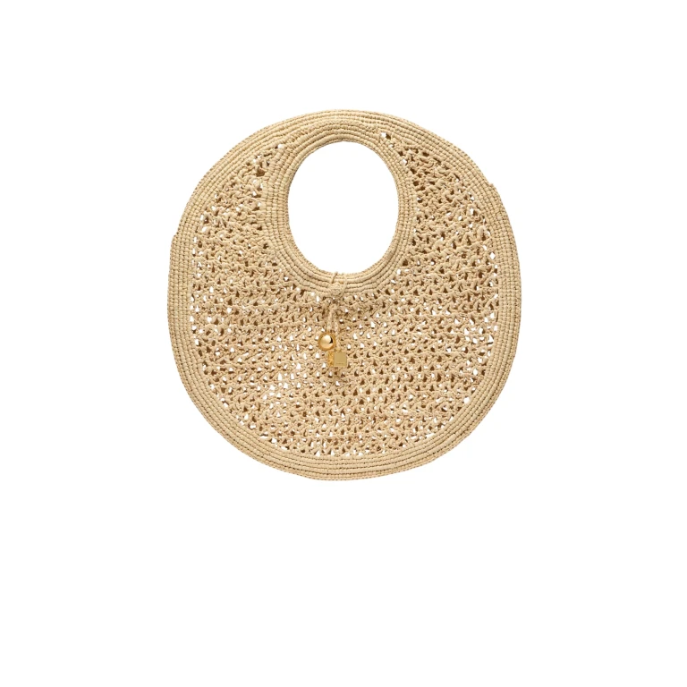 Jacquemus The Spiaggia round bag - Jacquemus Totes & Top-Handle Bags - Le Chiquito Style - Shop at Luxury Shoes 