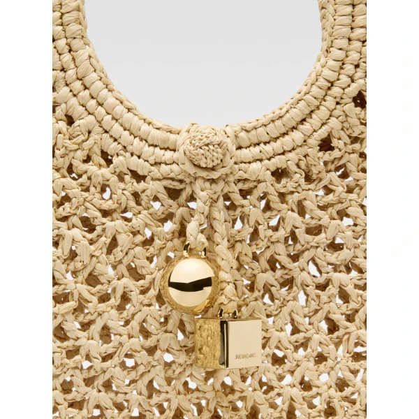 Jacquemus The Spiaggia small round bag - Jacquemus Mini Bags - Le Chiquito Style - Shop at Luxury Shoes 