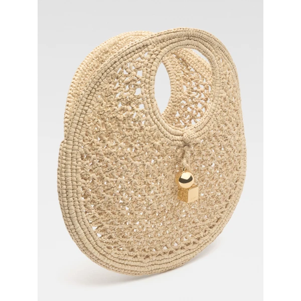 Jacquemus The Spiaggia small round bag - Jacquemus Mini Bags - Le Chiquito Style - Shop at Luxury Shoes 