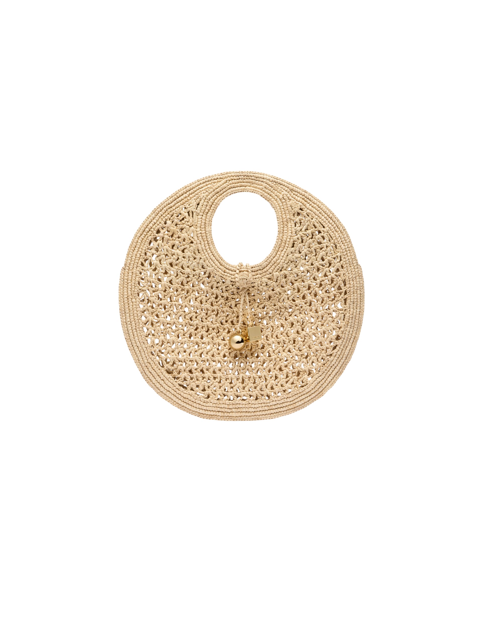 Jacquemus The Spiaggia small round bag - Jacquemus Mini Bags - Le Chiquito Style - Shop at Luxury Shoes 