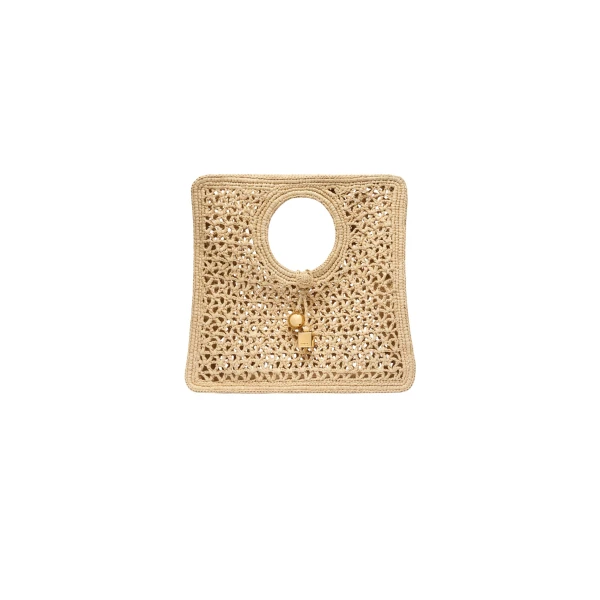 Jacquemus The Spiaggia small square bag - Jacquemus Mini Bags - Le Chiquito Style - Shop at Luxury Shoes 