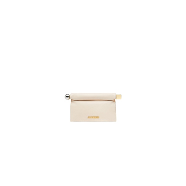 Jacquemus The small Rond Carré clutch - Jacquemus Clutch Bags - Le Chiquito Style - Shop at Luxury Shoes 