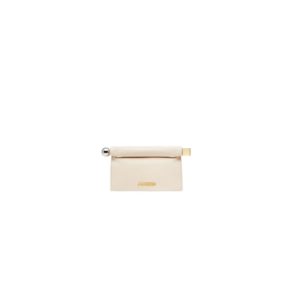 Jacquemus The small Rond Carré clutch - Jacquemus Clutch Bags - Le Chiquito Style - Shop at Luxury Shoes 