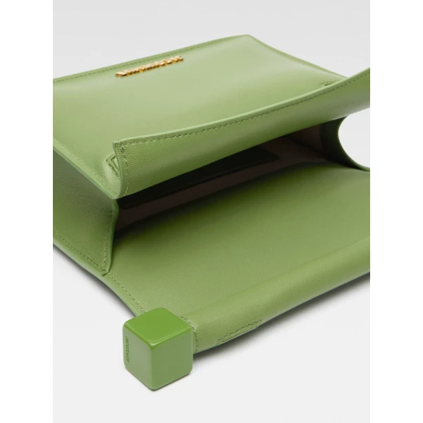 Jacquemus The small Rond Carré clutch - Jacquemus Clutch Bags - Le Chiquito Style - Shop at Luxury Shoes 