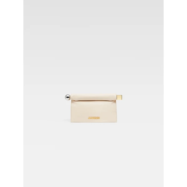 Jacquemus The small Rond Carré clutch - Jacquemus Clutch Bags - Le Chiquito Style - Shop at Luxury Shoes 